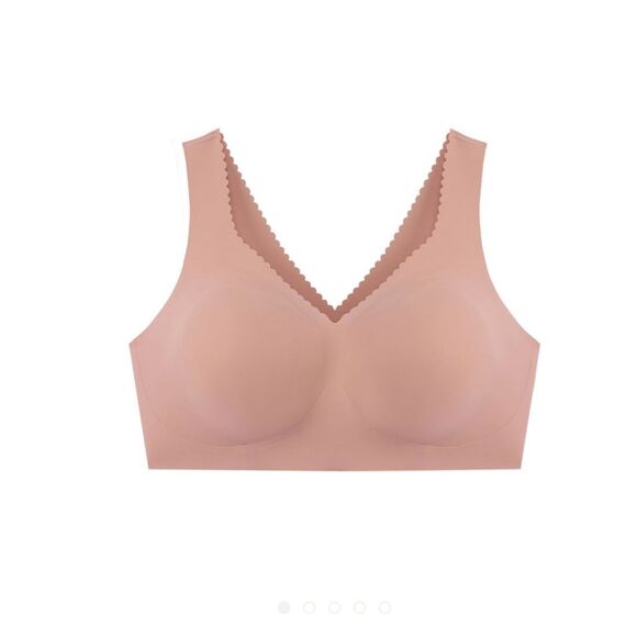EVELYN BOBBIE $98 EVELYN BRA wire free in Himalayan Salt women's small NWT - Picture 1 of 3